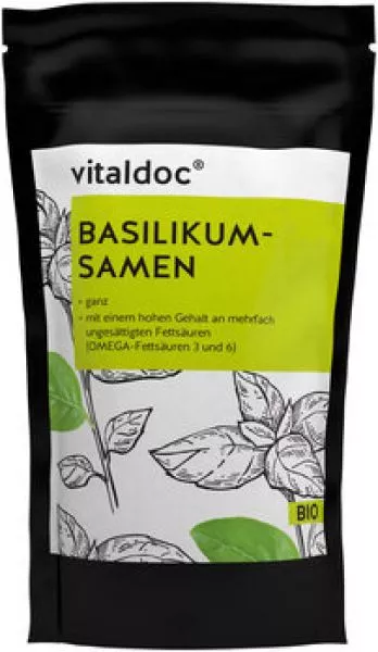 Bio Basilikumsamen, Premium-Rohkostqualität