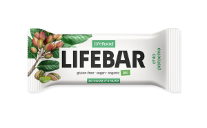 Lifebar - Chia Pistazie - Pistachio von Lifefood, Premium-Rohkostqualität