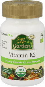 Veganes Vitamin K2 aus Pflanzen von Natures Plus