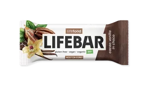 Lifebar - InChoco Kakao Vanille von Lifefood, Premium-Rohkostqualität