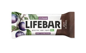 Lifebar - InChoco Pflaume von Lifefood, Premium-Rohkostqualität