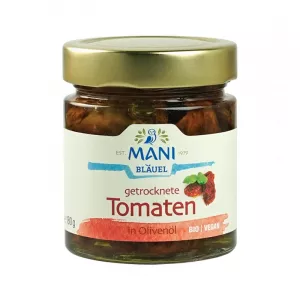 MANI Getrocknete Tomaten in Olivenöl, Bio